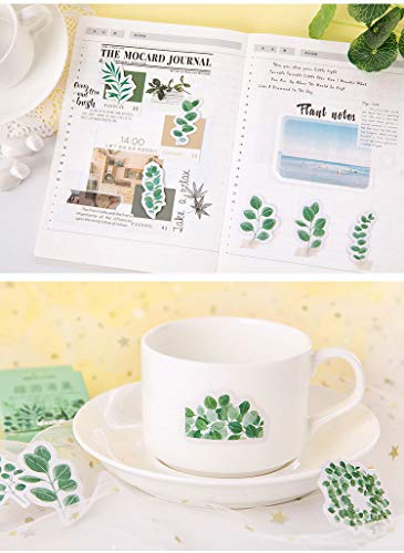 Molshine 274pcs Decorative Stickers- Forest Fruit Plant Flower Series Decals for DIY,Personalize,Bullet Diary Decoration,Laptops,Scrapbook,Luggage,Cars,Books,Sealing -6 Packs
