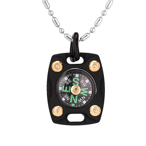 MecArmy CMP Mini Boussole en Titane et Laiton de Luxe pour Survie, Cadeau de père à Fils, Cadeau de Remise de diplôme, Anniversaire