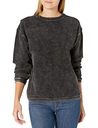 Charles River Apparel Camden Crew Neck Sweatshirt, Vintage Black, M