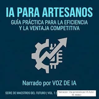 Diseño de la portada del título IA para Artesanos