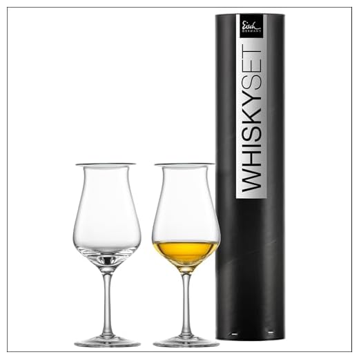 EISCH Malt Whiskey Glasses JEUNESSE - Set of 2 mouthblown Whiskey Glasses with Lid for the aroma and flavor development, voted best nosing glass by ‘Whisky Magazine’…