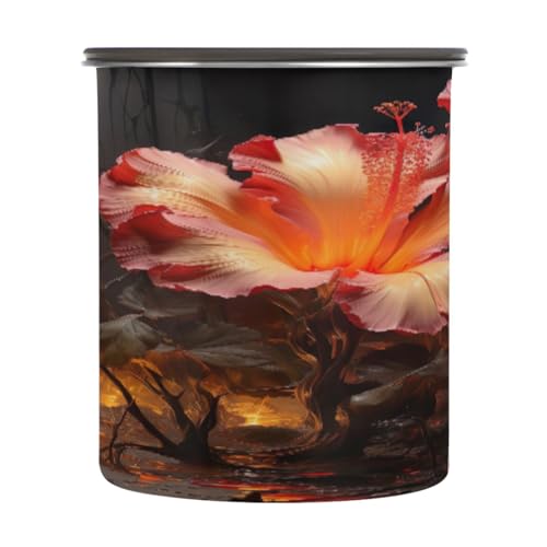 Recipiente Hermético de Acero Inoxidable para Café 900ml