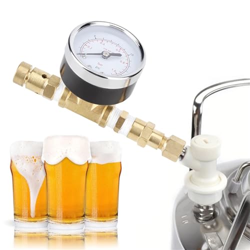 Gadget de brassage maison pour vérifier la pression des fûts de bière - 8