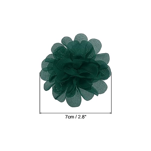 PATIKIL 2.8" Chiffon Flowers - Image 2