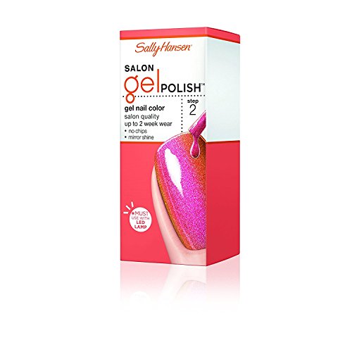 Sally Hansen Salon Pro Gel Nail Polish Lacquer, Lady Luster, 0.24 Fl. Oz.