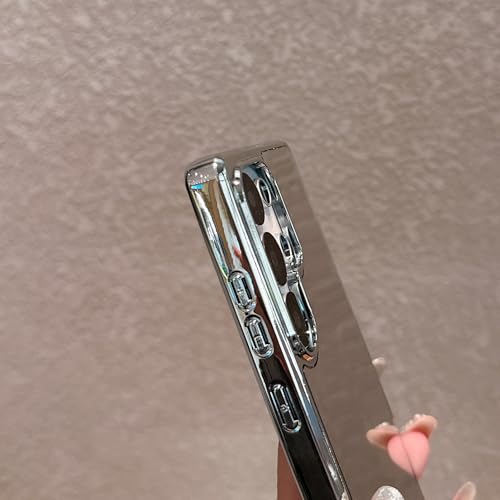 Coque Samsung S24 Ultra protection intégrale miroir noir antichoc