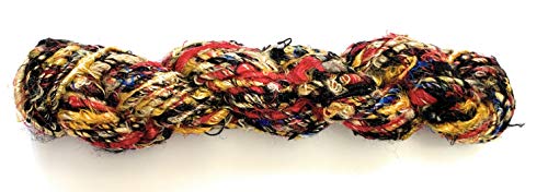Recycled Chunky Banana Silk Yarn For Knitting, Weaving And Crochet / Thick Yarn 100Gm (Multicolor Jp) #TOP3
