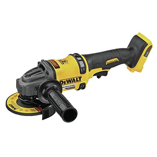 DEWALT FLEXVOLT 60V MAX* Angle Grinder with Kickback Brake, 4-1/2-Inch to 6-Inch, Tool Only (DCG418B)