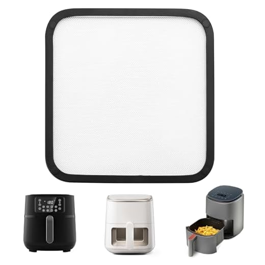 WJMY Magnetische roestvrijstalen heteluchtfriteuse spatbescherming, airfryer accessoires, voor Cosori TurboBlaze 5,5L 6,0L 6,2L, Philips Airfryer HD9285 XXL 7,2L HD9270 XL 6,2 l