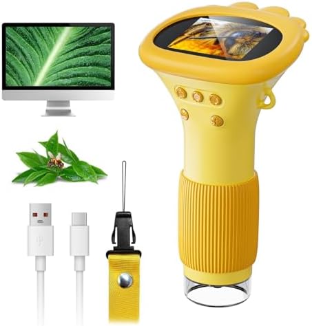 SGAINUL Microscopio Digital para Niños c...