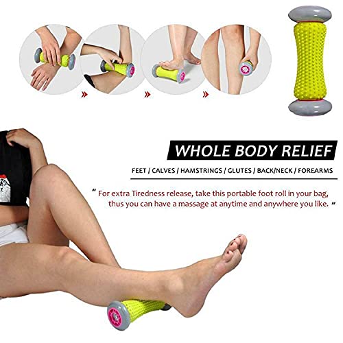 Image of Bodylastics Foot Massage Roller for Plantar Fasciitis Pain Relief Ergonomic Designed for Reflexology Deep Tissue Muscle Revovery for Total Body (Foot Roller)