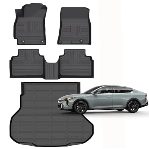 for Kia K4 Floor Mats 2025 2026 LX LXS EX GT-Line/GT-Line Turbo Car Mats for Kia K4 All Weather Floor Mats Cargo Floor Liner Accessories