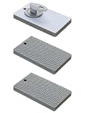 まめいた 手がラク バススポンジ スペア2個セット 縦15.8cm×横9.3cm×厚み5cm グリップ付き スイスイ洗える 湯垢 石けん汚れ 落とす 日本製