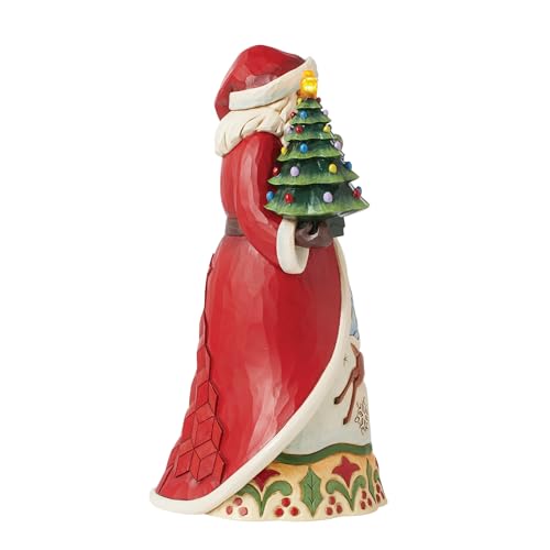 Figurine Père Noël Enesco Jim Shore 26 cm : finies les décorations de Noël fragiles