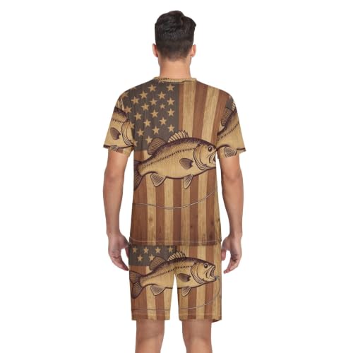 Camisas de pijama para hombre GuoChe el regalo perfecto para pescadores 7