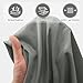 KKJIAF 1 Yard Grey Cotton Fabric 61 Inch Wide, Soft & Breathable Cotton Broadcloth Fabric for Sewing Clothes, Apparel, Costume, Craft