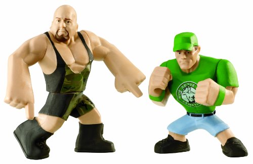 WWE Rumblers Big Show and John Cena Figure, 2-Pack