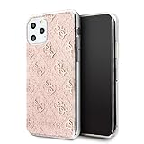 Guess - Carcasa de silicona para iPhone 11 Pro Max, color negro