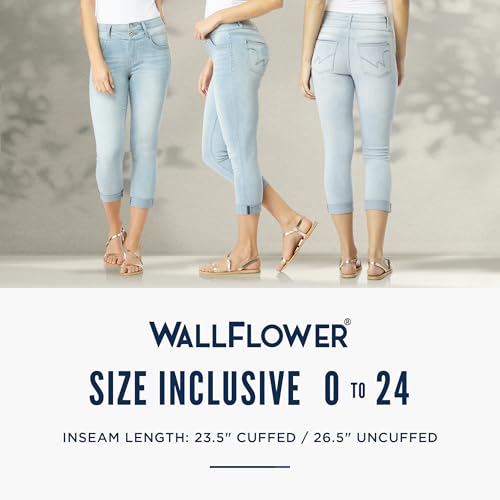 WallFlower Sassy Cropped Jeans for Women, Riverton, 9 by WallFlower - Used condition - Image 7