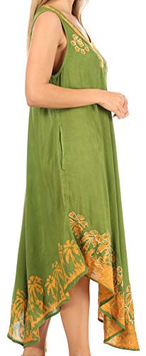 Image of Sakkas Sundari Caftan Tank Dress /Cover Up