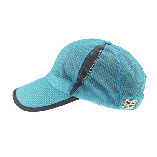 Womens Mens Quick Drying Mesh Baseball Cap Breathable Sun Protection Hat Adjustable Tennis Golf Fishing Cap2
