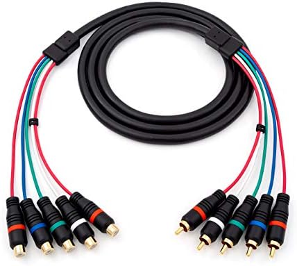 HD Retrovision YPbPr Component Video Female-to-Male RCA Extension Cable