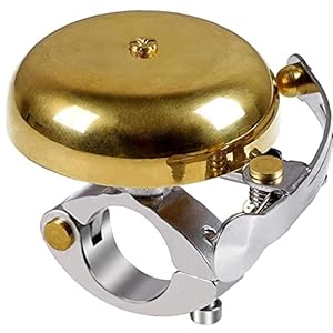 Fietsbel, Retro Messing Bike Bell Met Crisp Sound Gereedschap Voor Fietsers Te Volwassenen Kids Racefiets Mtb Mountain…