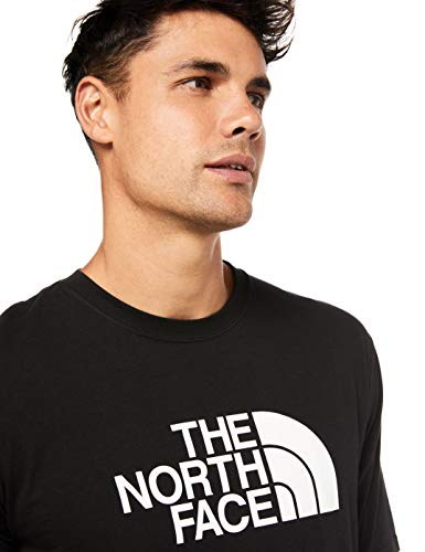 Image of Mens S /S Half Dome Tee - Aviator Navy /TNF White