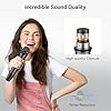 TONOR Wireless Microphones, Cordless Dual Handheld Dynamic Karaoke Singing Mic System with Receiver for Karaoke, Home KTV, DJ, Wedding, Party, 2x5 UHF Adjustable Frequencies, 60 m Coverage TW450 Grey #5