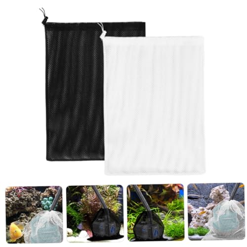 Bolsas de filtro resistentes para bombas de piscina y pecera, pack 2 miniatura 6