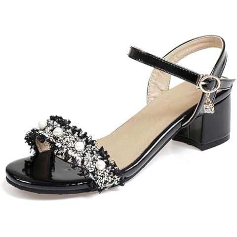 Sandales OALEEN Été Talon Carré Cover