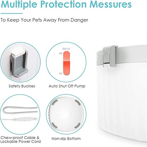 Fuente de Agua Automática para Gatos 1.9L miniatura 5