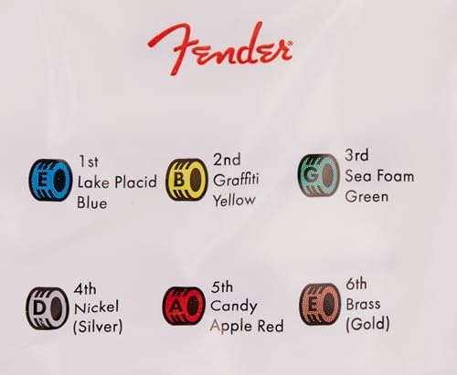 Fender Super 250 Electric Guitar Strings, Nickel Plated Steel, Ball End, 250R .010-.046 (Pack of 2) - image 3