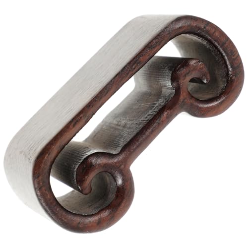 VALICLUD Soporte de Madera Tallado Pequeño para Macetas y Plantas Pedestal Decorativo para Exhibición de Flores y Manualidades Base Estable para Interior y Jardín Estilo Tradicional