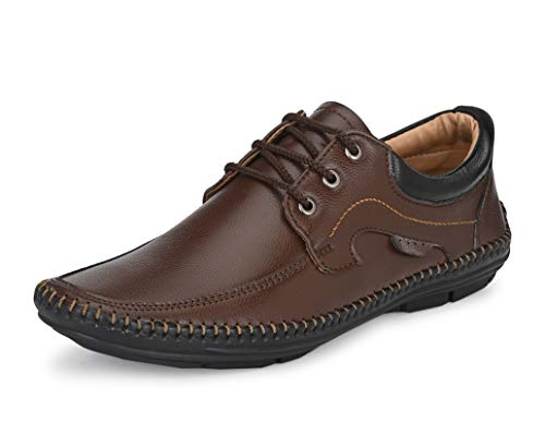 Image of MACTREE Men Flexible-Stitched Sole Premium Formal Shoes for Men