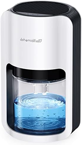 Dehumidifiers for Home, TABYIK 42oz Dehumidifier for Bathroom, Dehumidifiers for Room (320 Sq Ft) with Auto Shut Off, Auto Defrost Quiet Dehumidifiers for Bedroom Wardrobe Closet Trailer RV