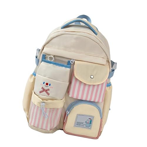 Sac à dos d'école esthétique pour le voyage des étudiants et lycéens