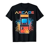 アーケードゲーム レトロコントローラ ゲームオーバープレイ コンソールゲーム Tシャツ