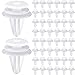 50 Piezas Grapas Coches universal Clips Remache de Plastico Coche Paneles de Puerta Sujeciones de Coche Puerta Panel para Revestimiento Interior de la Puerta