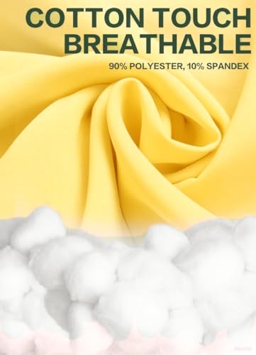 Image of Hiverlay Golf Dresses for Women with Shorts and Pockets, V-Neck Short Sleeve Tennis Dress, Workout Athletic Dresses