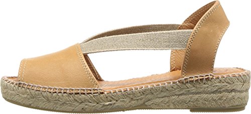Image of Toni Pons - ETNA - Flat leather sandal with elastics