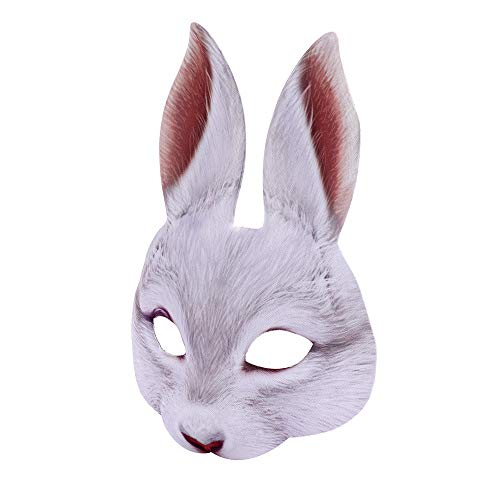 Half Face Rabbit Mask - Image 5
