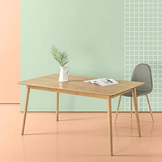 ZINUS Laura 60 Inch Wood Dining Table / Solid Wood Kitchen Table / Table Only / Easy Assembly (B08DXYLMC8)