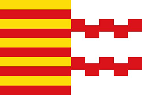 Drapeau Hamont-Achel Large Belgian commune pavillon extérieur - 2
