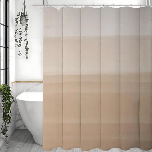 Rideau de douche polyester lavable en machine pour une salle de bain propre - 5