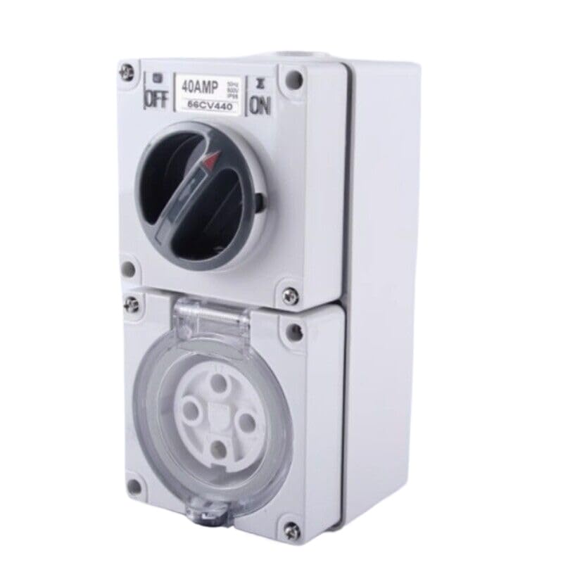 1-piece set of new suitable combination switch socket 56CV440 (4-pole 40A)-