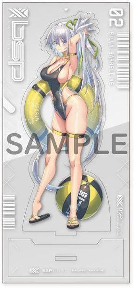 【新品】ほぼ等身大タペストリー シルヴァ・バレルライン スイムスーツVer. 新品】ほぼ等身大タペストリー シルヴァ・バレルライン スイム