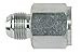 Tompkins Industries 3405-06-06 Male JIC to Female BSPP, Steel, 9/16-18 x 3/8-19