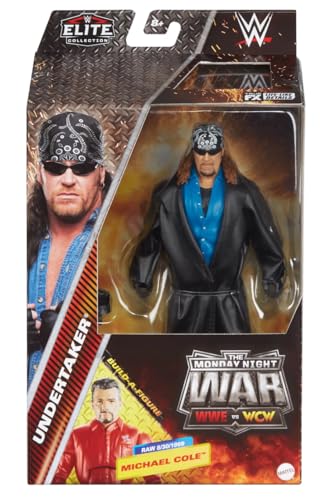 WWE The Undertaker The ABA 2025 Mattel Elite Collection Monday Night Wars Series 8 Figurine de lutte
