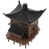 Pavillon chinois intemporel : ajoutez une touche historique à votre espace grâce à un pavillon de style chinois détaillé, inspiré pour évoquer le charme des cours intérieures anciennes dans votre espace dédié aux bonsaïs